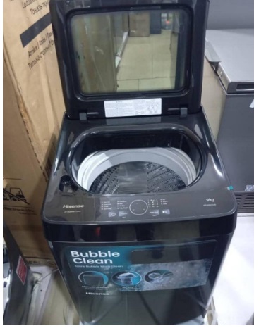Hisense 9kg Top Loader Automatic Washing Machine (Wash&Spin
