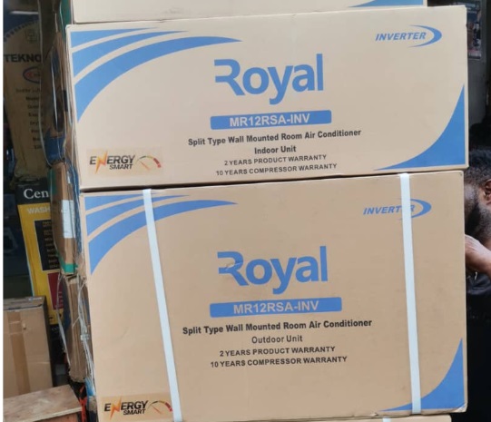 Brand New 1.5hp Inverter Royal Air Conditioner