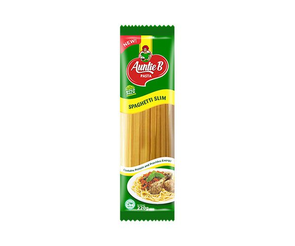 Auntie B Spaghetti Slim 500g x 5 sachets