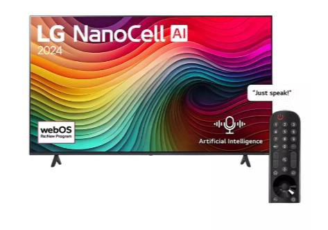 LG TV NanoCell 65 Inch NANO80 4K Smart